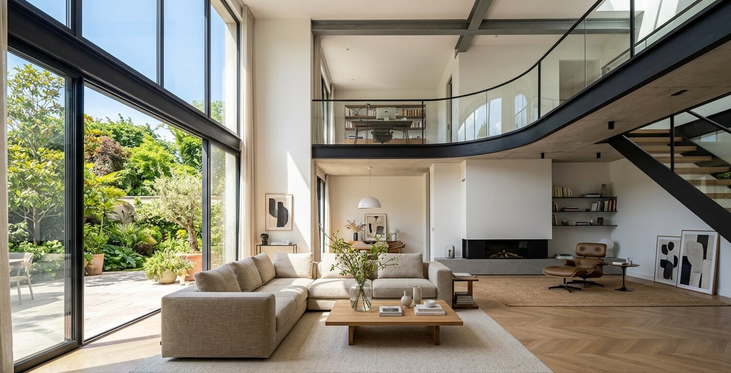 RARE & EXCEPTIONNEL – LOFT EN DUPLEX DE 8 PIÈCES AVEC JARDIN PRIVATIF (148 M² HAB. / 248 M² UTILES) — photo 1