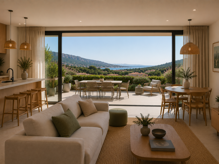 - MAGNIFIQUE T3 AVEC GRANDE TERRASSE DANS RÉSIDENCE AVEC PISCINE — photo 1
