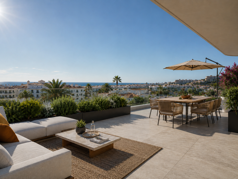 ROOFTOP PRIVATIF DE 95 M²  – SOMPTUEUX T4 EN DERNIER ÉTAGE — photo 1