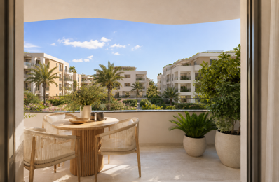 PORT-FRÉJUS – MAGNIFIQUE T2 AVEC BELLE TERRASSE & GRANDE PIÈCE DE VIE  — photo du bien
