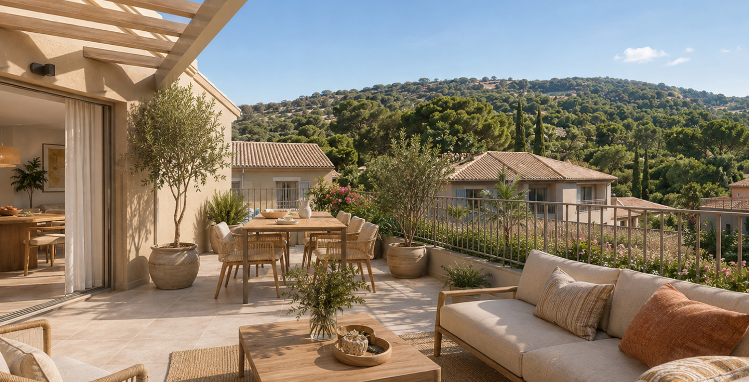  MAGIQUE T5 PLEIN SUD, GRANDE TERRASSE & VOLUMES FAMILIAUX  — photo 1