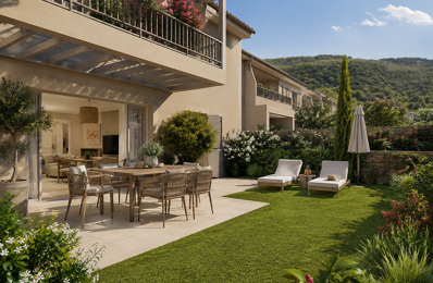 PLEIN SUD, JARDIN PRIVATIF & PIÈCE DE VIE XXL POUR CE T4 A LA GARDE FREINET — photo du bien