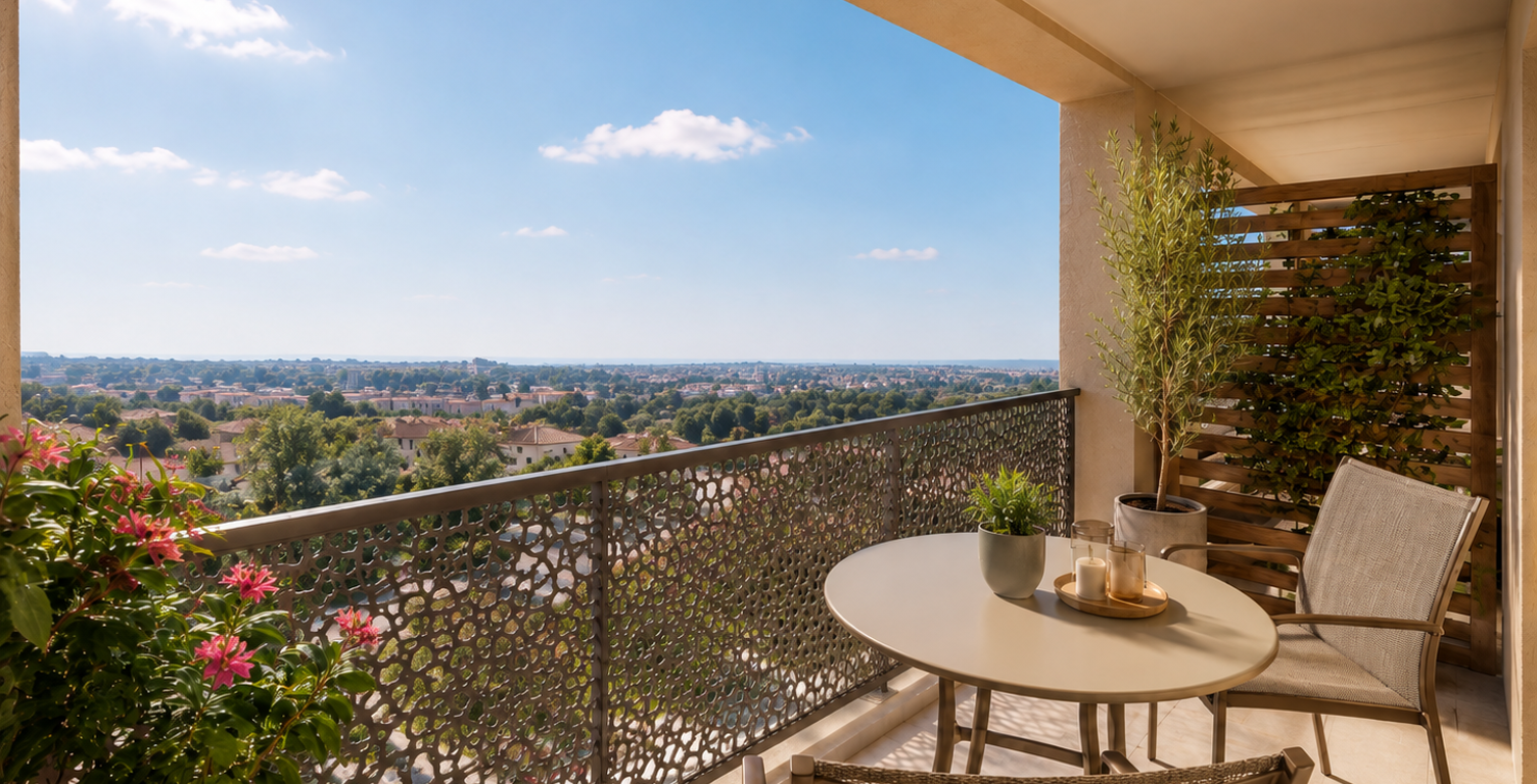 T2 MODERNE AVEC TERRASSE BAIGNÉE DE LUMIÈRE  — photo 1