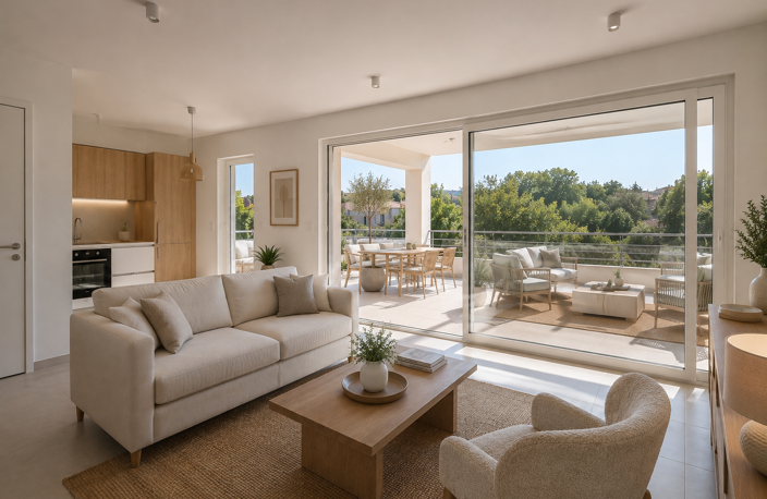 APPARTEMENT-MAISON LUXUEUSE, TERRASSES XXL & 4 CHAMBRES – SIX-FOURS-LES-PLAGES — photo 4