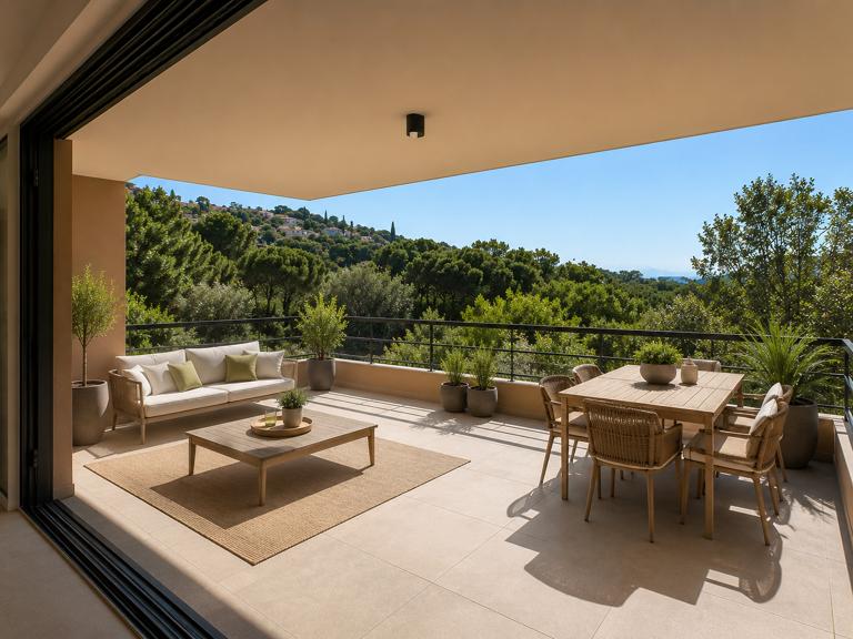 14 M² DE TERRASSE POUR CE MAGNIFIQUE T2 A AGAY, PRES DE LA PLAGE — photo 1