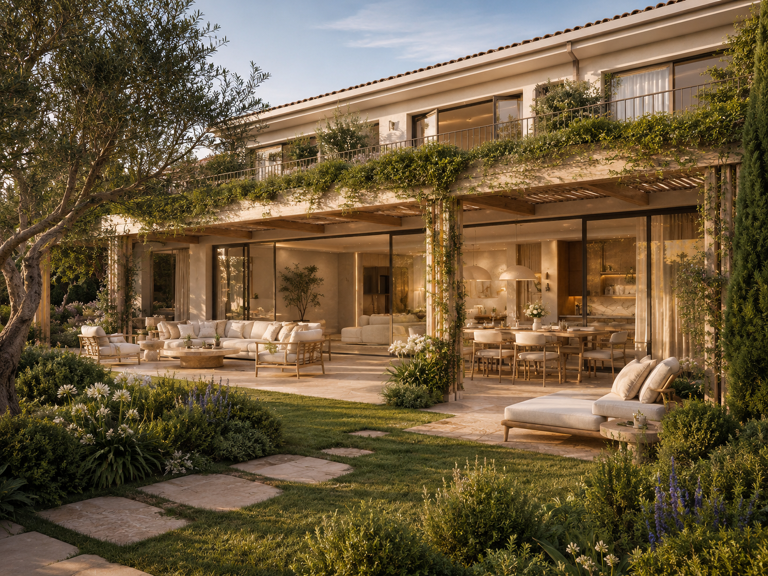 UN JARDIN ET VILLA SPECTACULAIRE AU CŒUR DE SAINT-TROPEZ – T5 PRESTIGE — photo 1