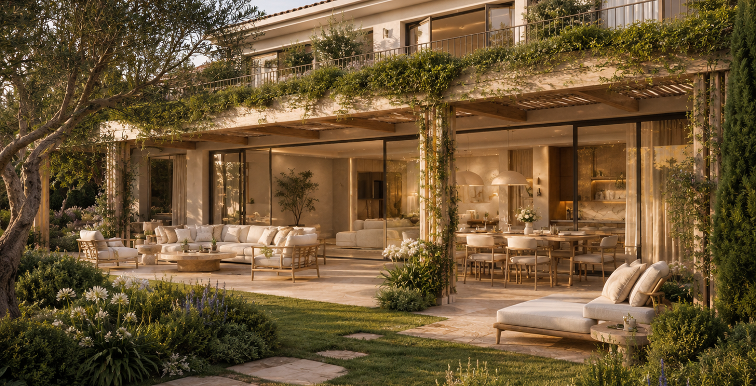 UN JARDIN ET VILLA SPECTACULAIRE AU CŒUR DE SAINT-TROPEZ – T5 PRESTIGE — photo 1