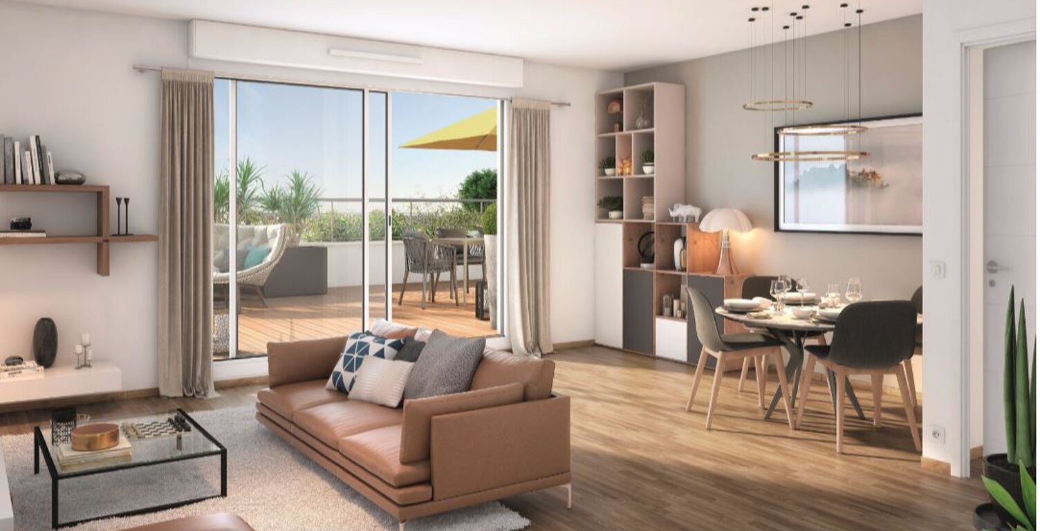 TOULON OUEST - MAGNIFIQUE APPARTEMENT T3 AVEC TERRASSE ET 2 PARKINGS — photo 1