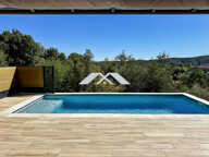Villa contemporaine de plain-pied avec piscine Les Mages — photo 4