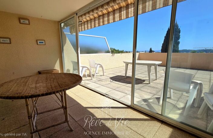 2 PIÈCES + CABINE AVEC GRANDE TERRASSE VUE MER — photo 5