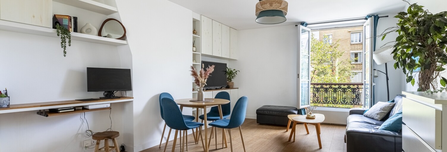 Appartement 2 Pièces 46 m² à vendre à Paris 18 (75018)