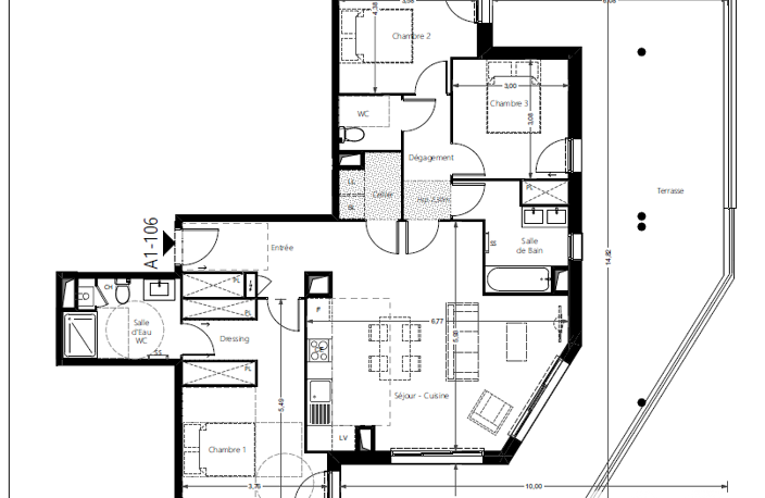 Vente Appartement 5 pièces — photo 2