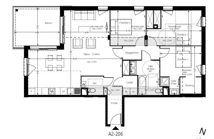Vente Appartement 5 pièces — photo 3