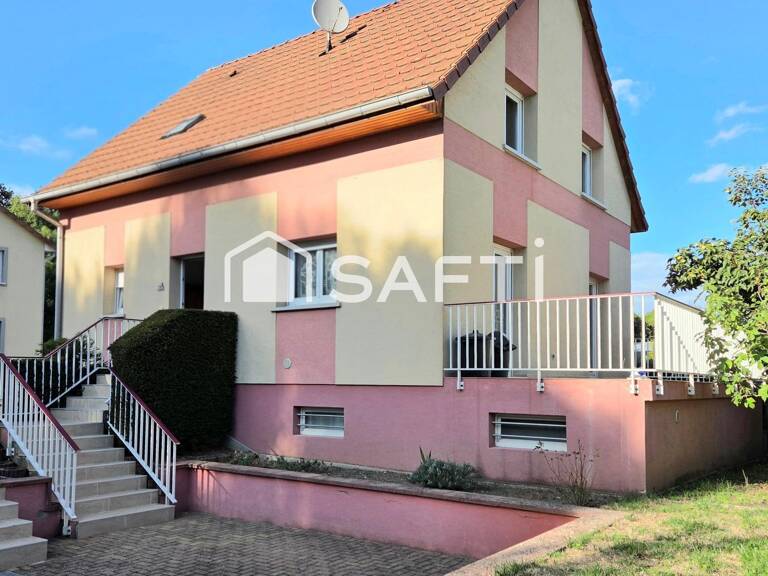 À MULHOUSE quartier DORNACH  MAISON FAMILIALE de 2001 de 125 M²  CALME, TERRASSE, JARDIN ET GARAGE DOUBLE — photo 1