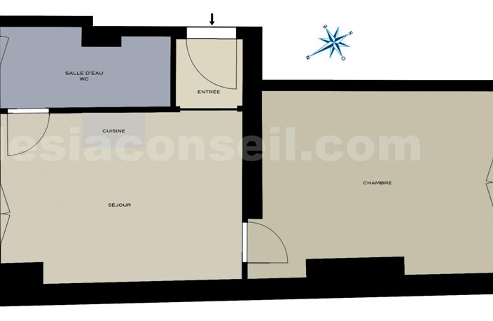 2 PIÈCES 22 m2 VIAGER occupé — photo 2