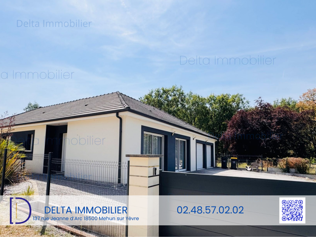 Méreau maison de plain pied 3 chambres avec garage & jardin — photo du bien