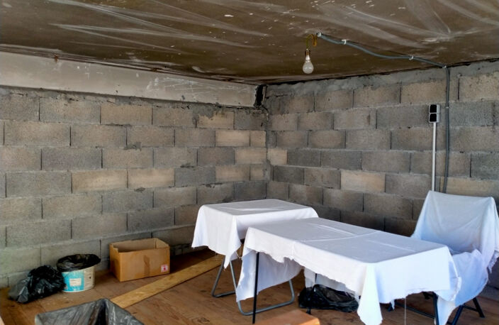 Garage avec espace stockage en mezzanine — photo 5