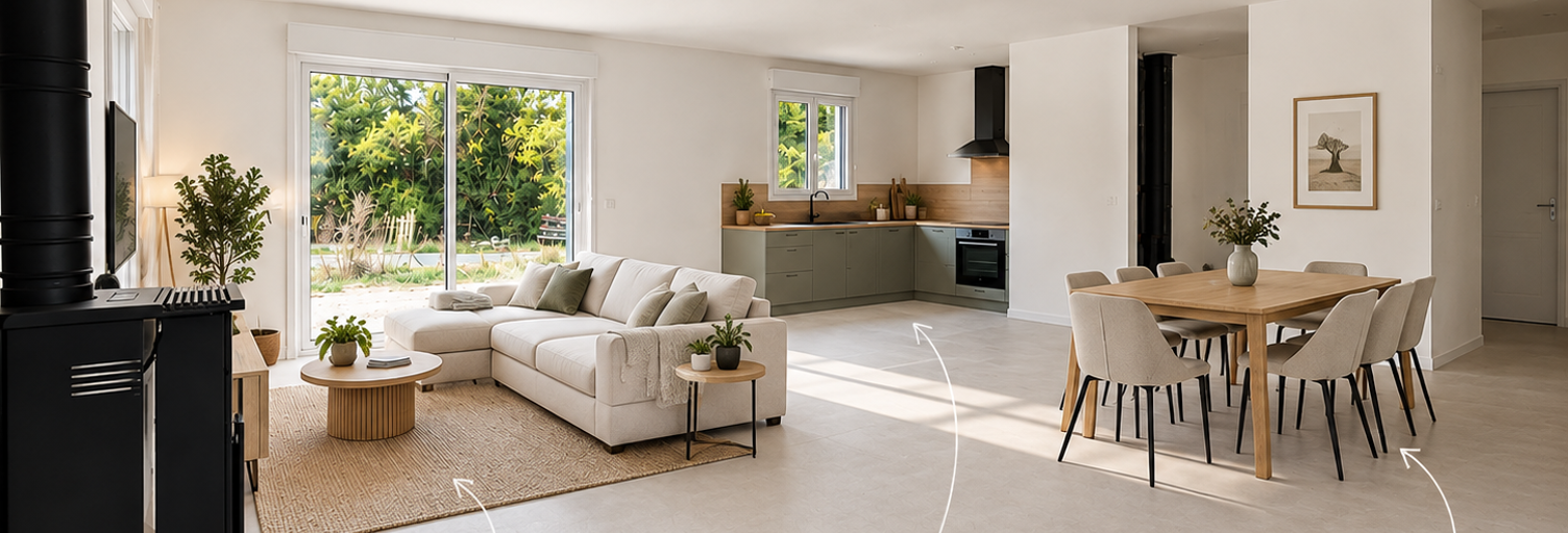 Maison 5 Pièces 93 m² à vendre à Vaudesincourt (51600)