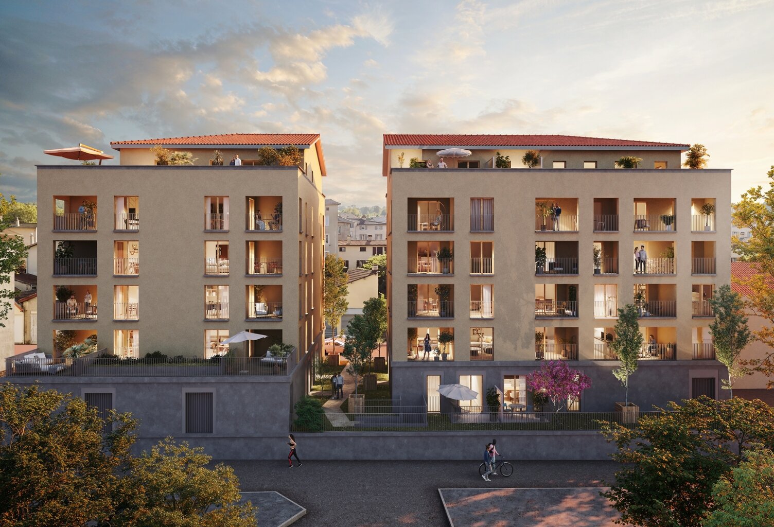 Vente programme neuf T2, T3, T4 39 à 81 m² Tarare (69170) — photo 1