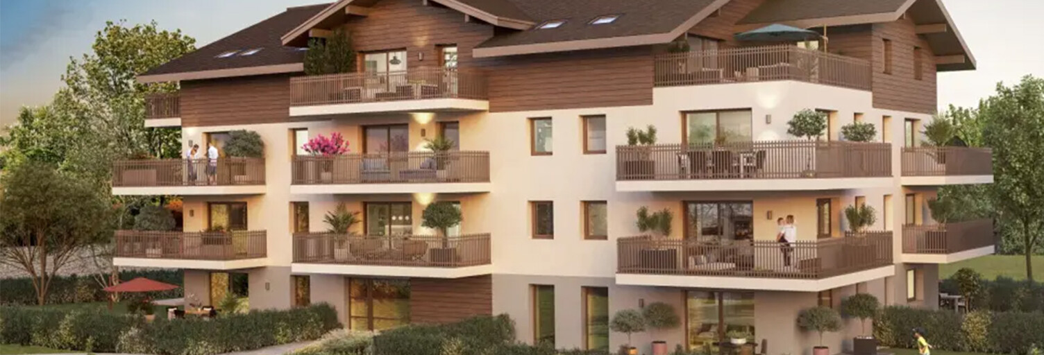 Appartement neuf T2, T3 Pièce 40 à 60 m² à vendre à Armoy (74200)