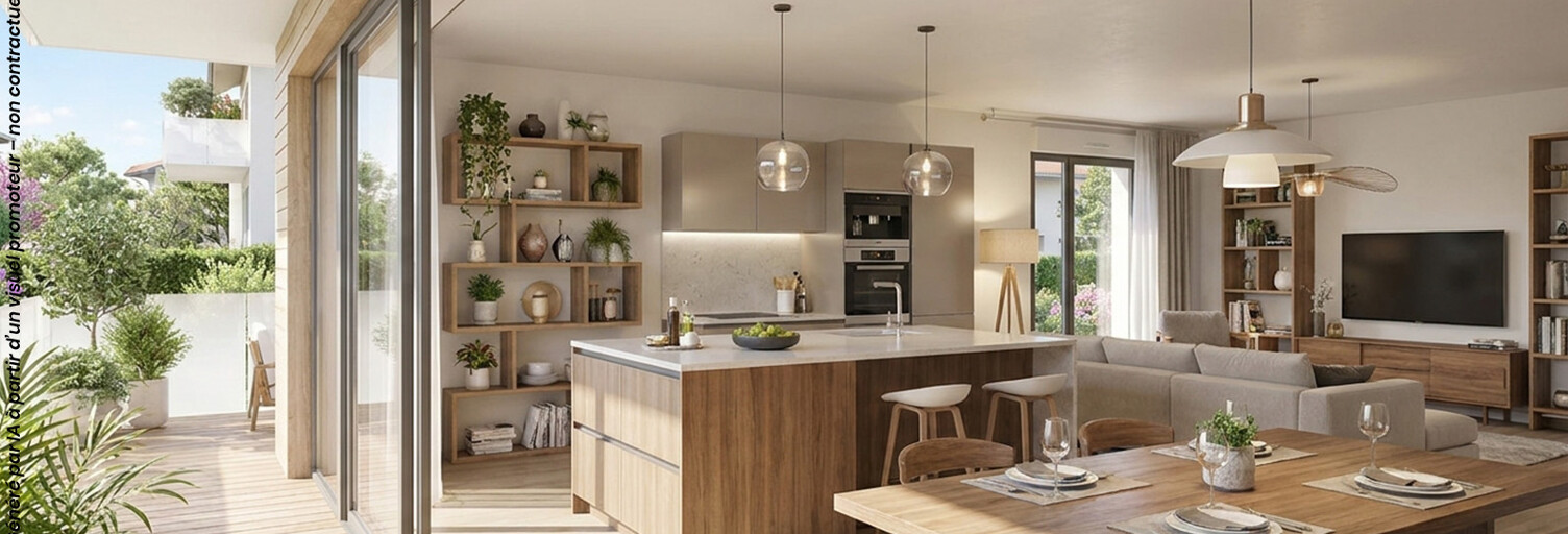 Appartement neuf T2, T3, T4 Pièce 40 à 75 m² à vendre à Thonon-les-Bains (74200)