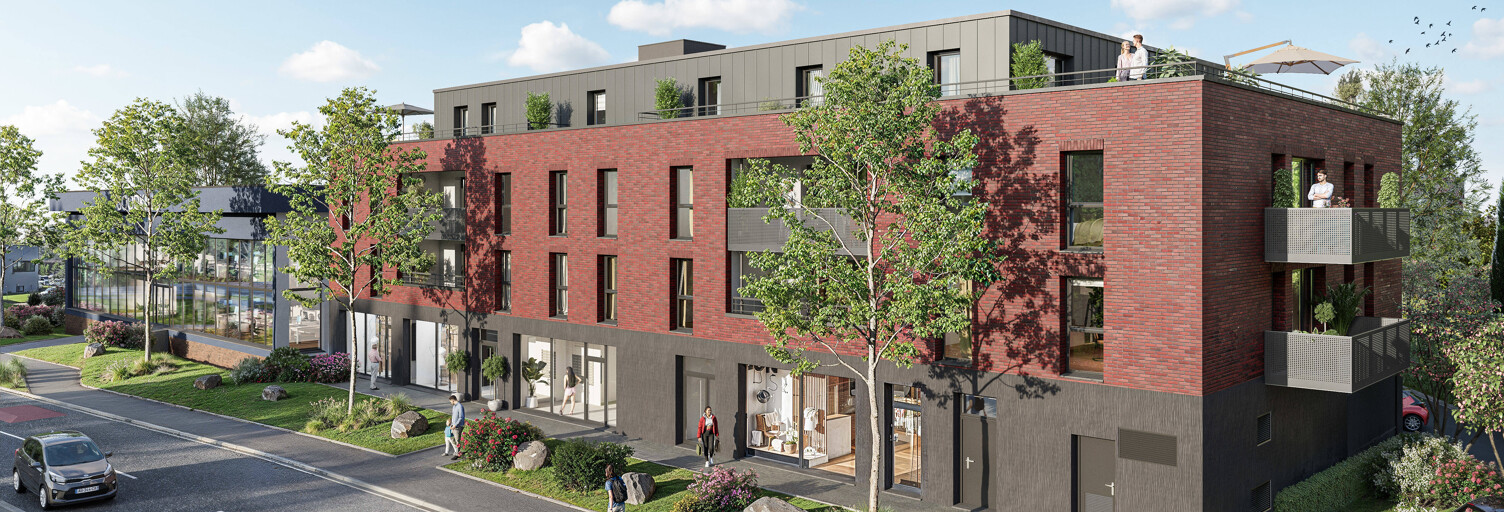 Appartement neuf T3, T4, T5 Pièce 61 à 167 m² à vendre à Seclin (59113)