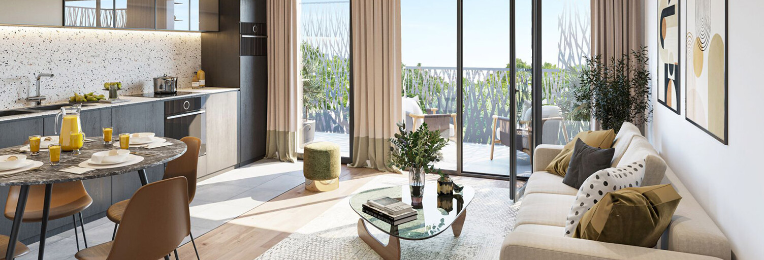 Appartement neuf T2, T3, T4 Pièce 40 à 81 m² à vendre à Wervicq-Sud (59117)