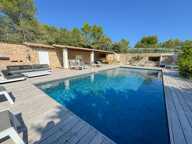 Villa cœur de garrigue  sur 8000m2 de parc arboré, 4 chambres , piscine 6x12 — photo 4