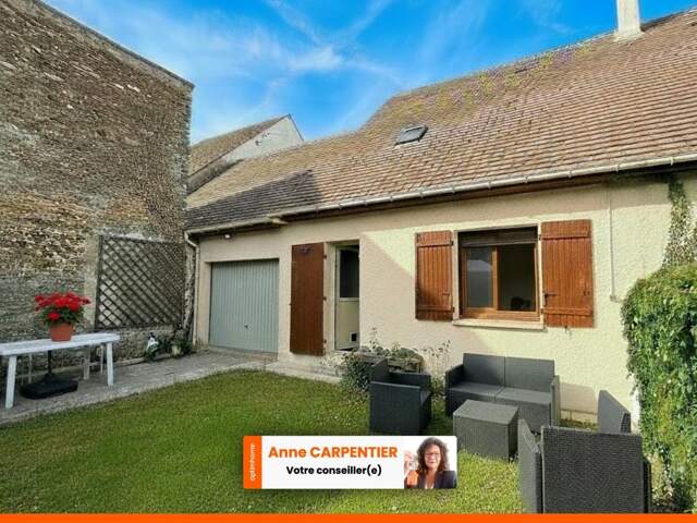 NANGIS (77) – MAISON INDIVIDUELLE 98 M² – 3 CHAMBRES – JARDIN – GARAGE – PROCHE GARE — photo du bien
