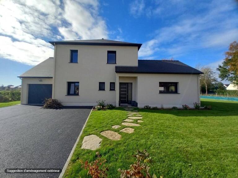 MAISON CONTEMPORAINE DE 142 m² – 4 CHAMBRES – SUITE PARENTALE AU RDC — photo 1