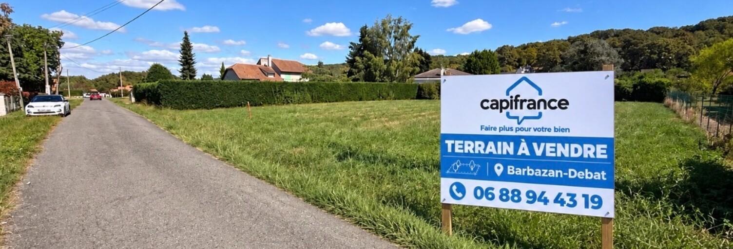 Terrain  721 m² à vendre à Barbazan-Debat (65690)