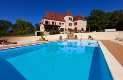 Propriété de caractère de 444 m² avec piscine et 9 012 m² de terrain à Payrac, rendement locatif avec divers possibilités d'acceuil — photo du bien