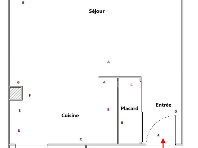 Paris 4e – Marais / Place des Vosges – Studio 28 m² – HSP 2,93 m — photo 1