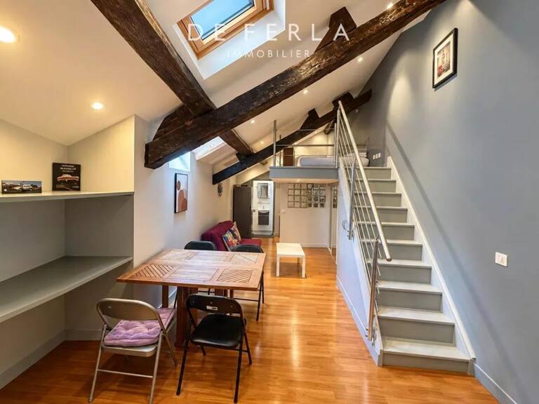 Paris 5ᵉ – Appartement atypique avec mezzanine au cœur du Quartier Latin 40  m2 — photo 1