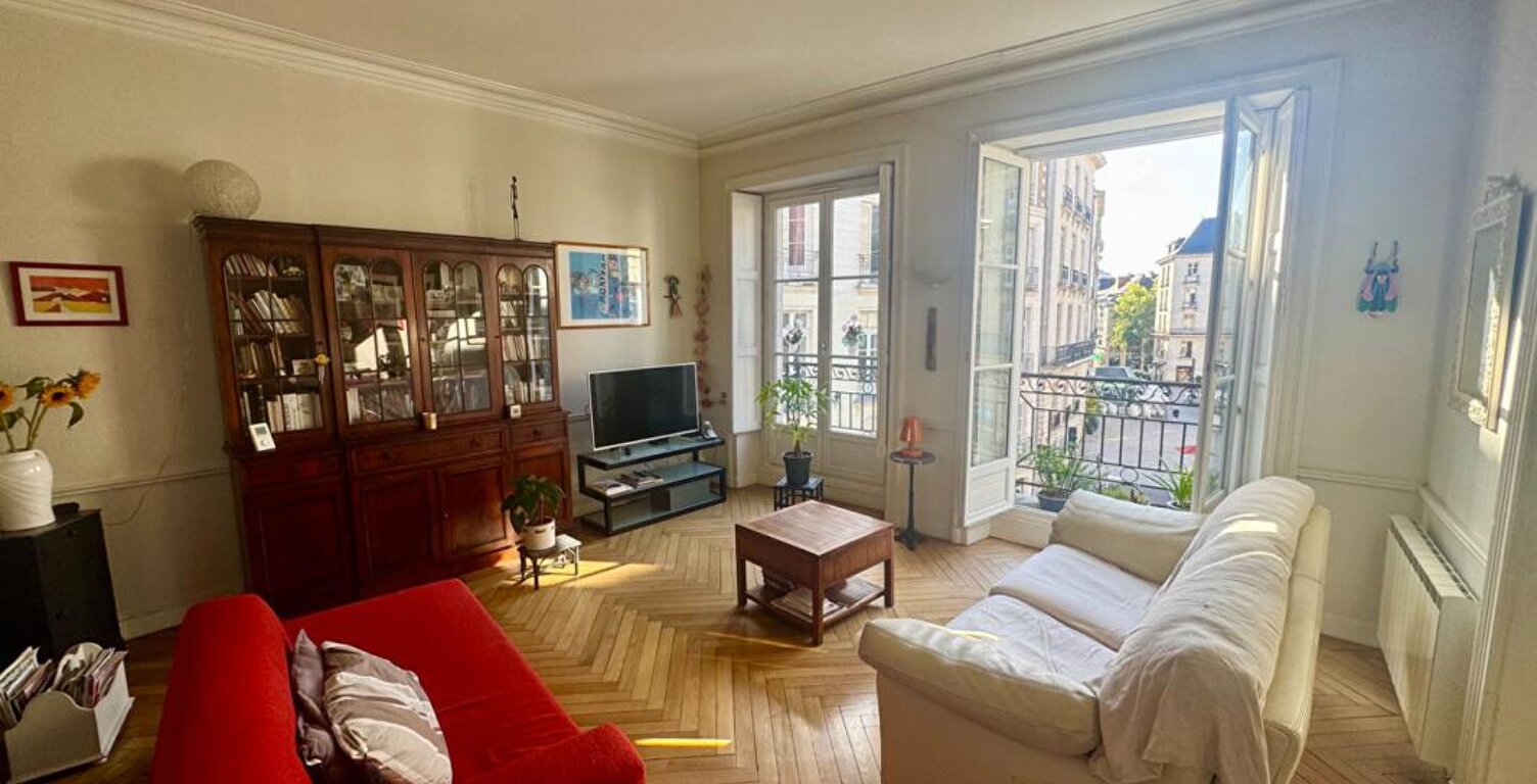 Appartement ancien de caractère , Nantes 3 pièce(s) 89m2 — photo 1