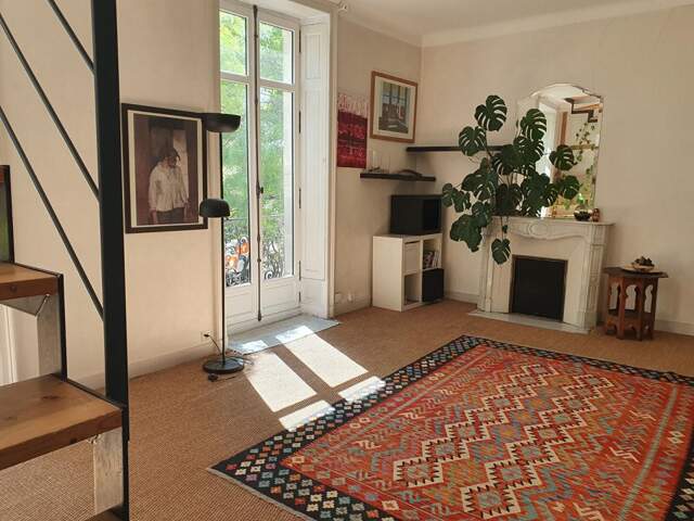 Nantes Centre-Vue Erdre - Beau Duplex familial avec extérieur et stationnement — photo du bien
