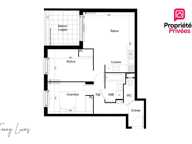APPARTEMENT MONTLHERY - T2 ALCÔVE DE 54.83 m² AVEC TERRASSE — photo 4