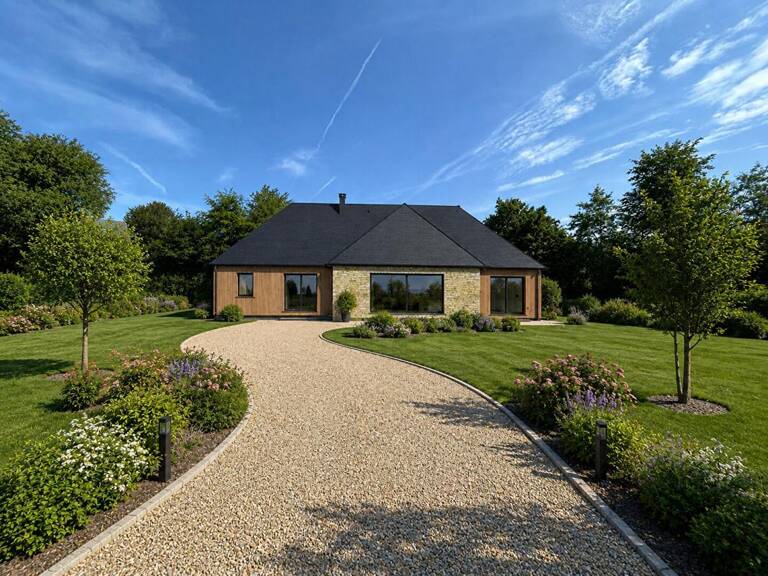 14130 Maison plain pied neuve 150 m² 3 chambres 595 000 Euros — photo 1