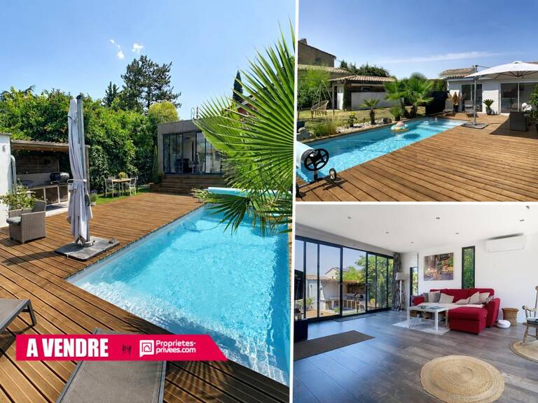 Charmante maison entièrement rénovée avec piscine, studio indépendant et garage — photo 1