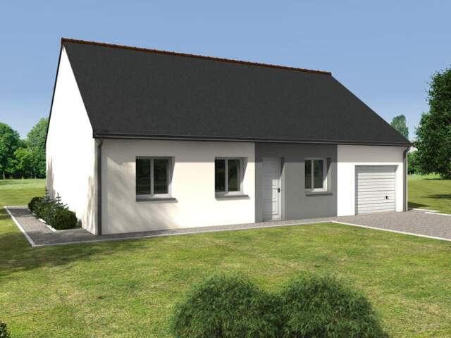 Maison La Menitre 5 pièce(s) 84 m2 — photo du bien