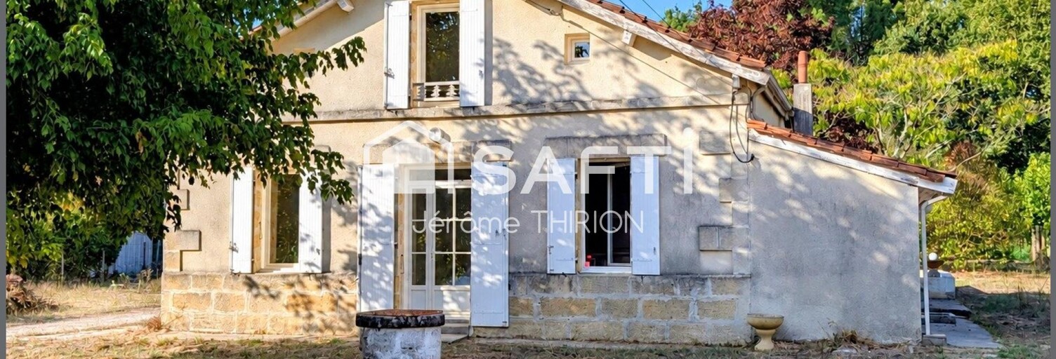 Maison 6 Pièces 106 m² à vendre à Saint-Mariens (33620)