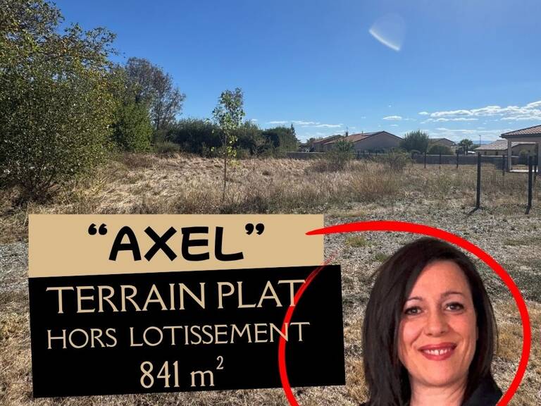 Vente Terrain à bâtir 841 m&sup2; — photo 1