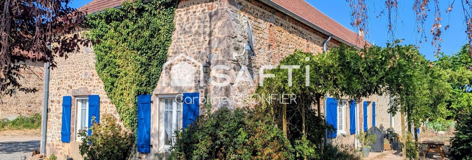 Maison 5 Pièces 147 m² à vendre à Neuvy-Grandchamp (71130)