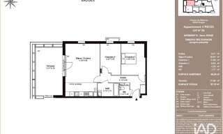 Appartement 3 Pièces 65 m² à vendre à Bruges (33520)