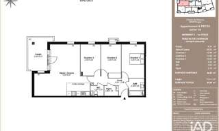 Appartement 4 Pièces 84 m² à vendre à Bruges (33520)