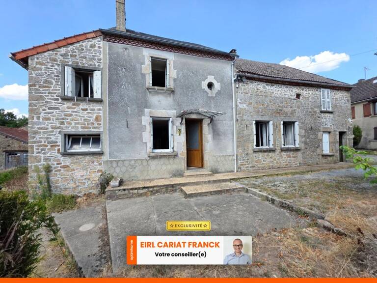 MAISON EN PIERRE DE 118 M² SUR ÉTAGE, L’ENSEMBLE SUR 910 M² DE TERRAIN CLOS AVEC DES DÉPENDANCES : — photo 1