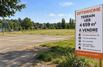 Terrain à vendre – Pont-Réan / Guichen – 4 659 m² – Zone UEB — photo du bien