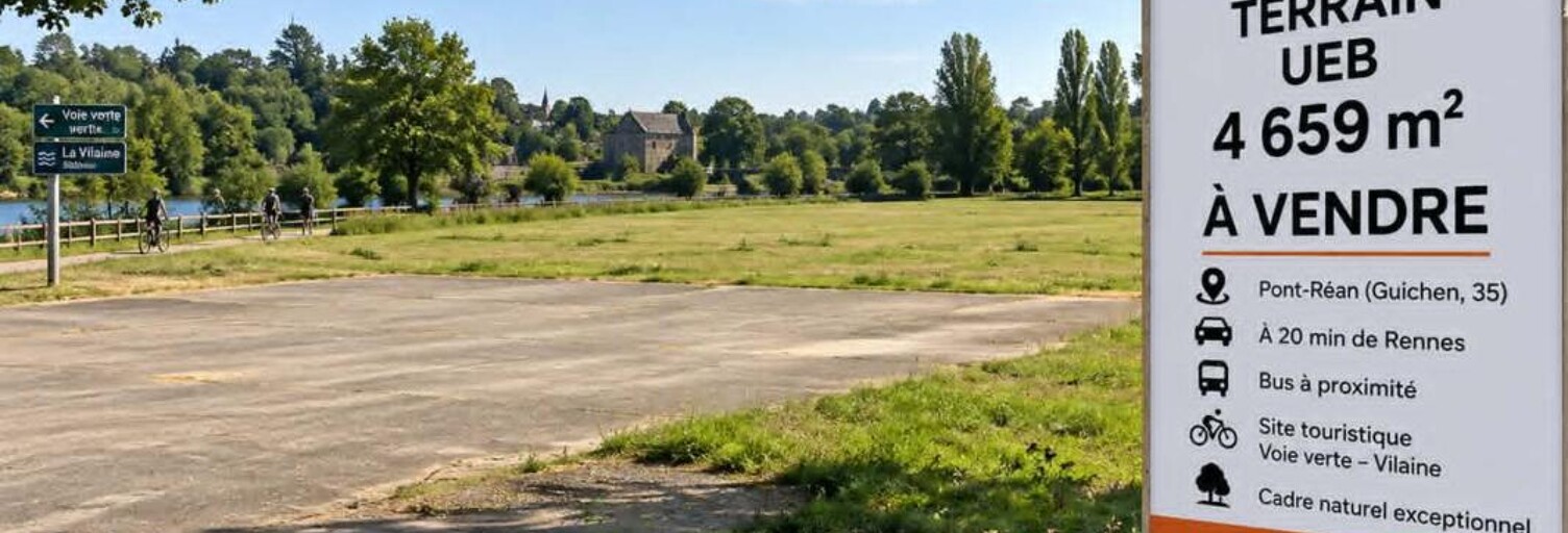 Terrain  4659 m² à vendre à Guichen (35580)