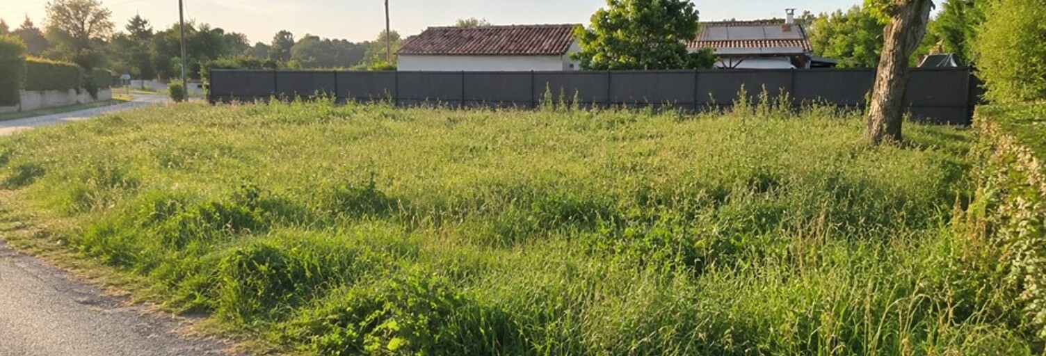 Terrain  600 m² à vendre à Peujard (33240)