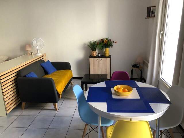 Studio de 28m2 à louer sur Sète — photo du bien